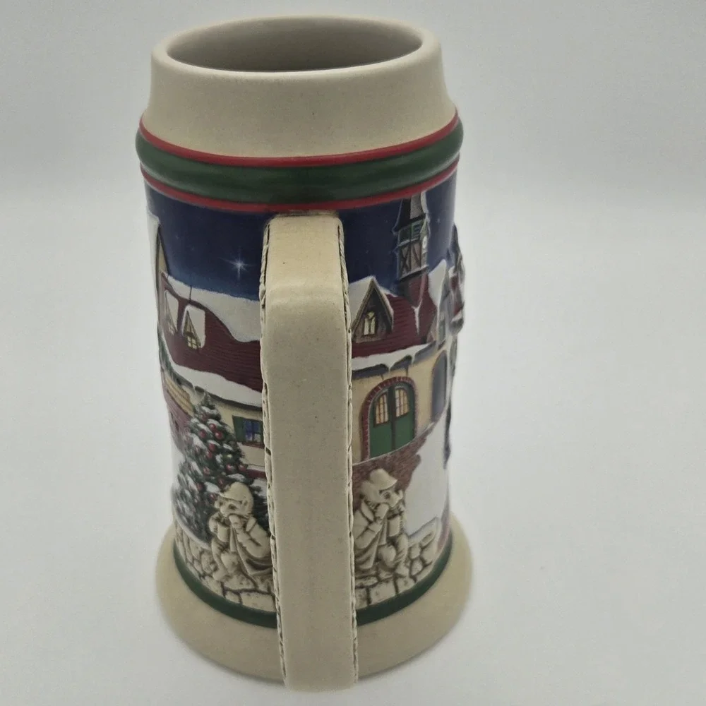 1998 Budweiser Holiday Stein CS343‎ Grant's Farm Holiday